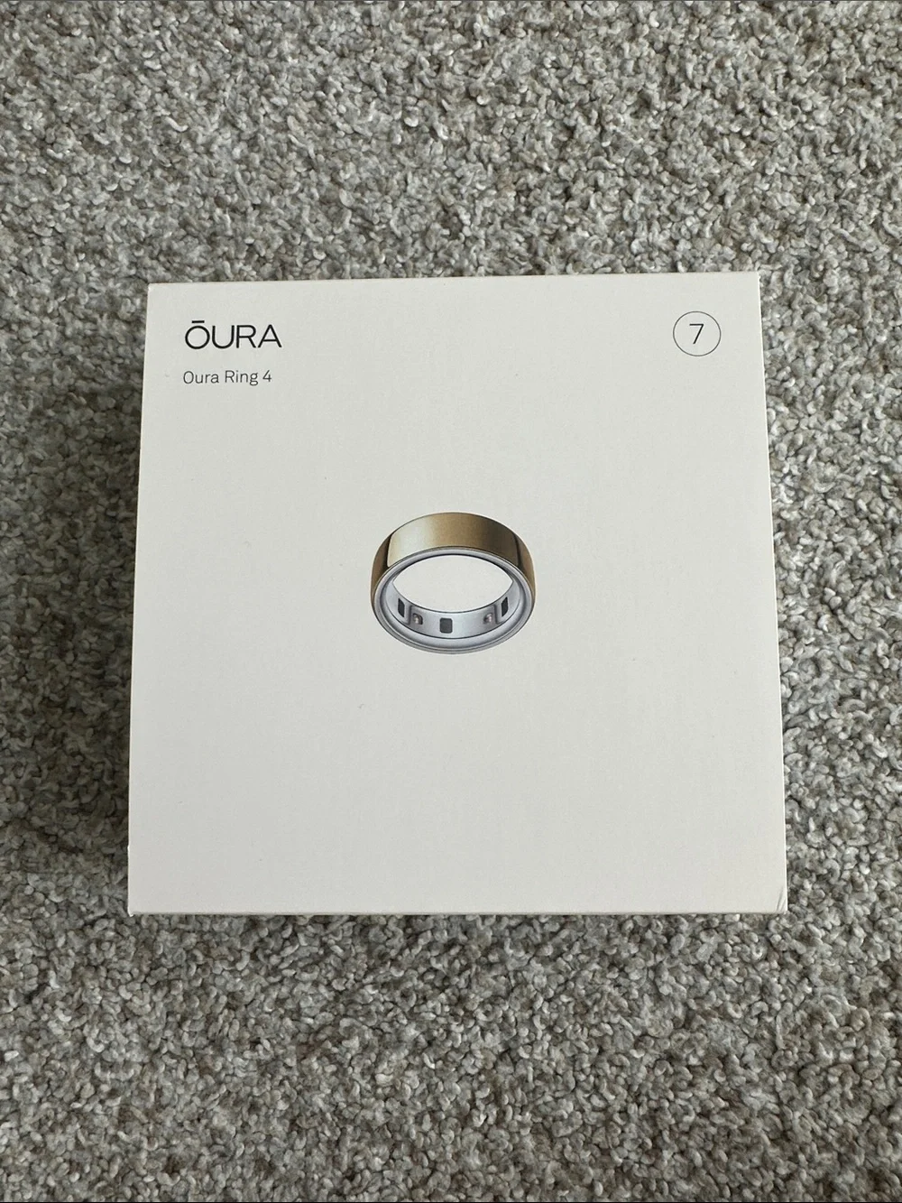 Oura Ring 4 - Gold - Brand New